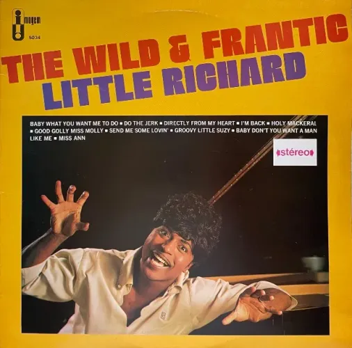 LP Little Richard - The Wild & Frantic (1966) - Vinil
