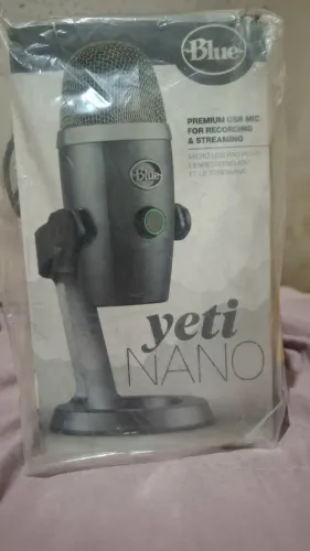 Microfone yeti nano 