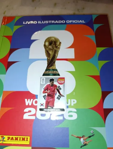 Panini extra sticker Heung Min Son Prata