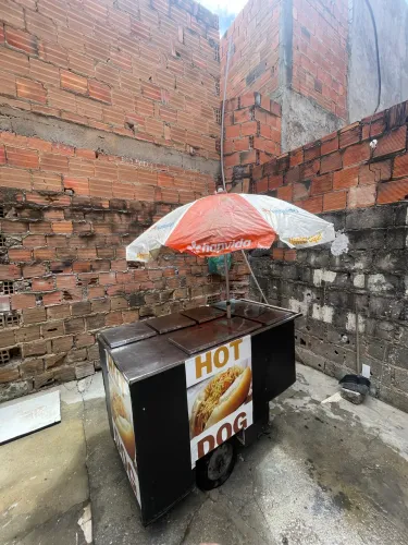 Carrinho para hot dog e lanches em geral