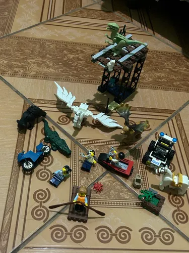 Lote Lego City e animais similares 