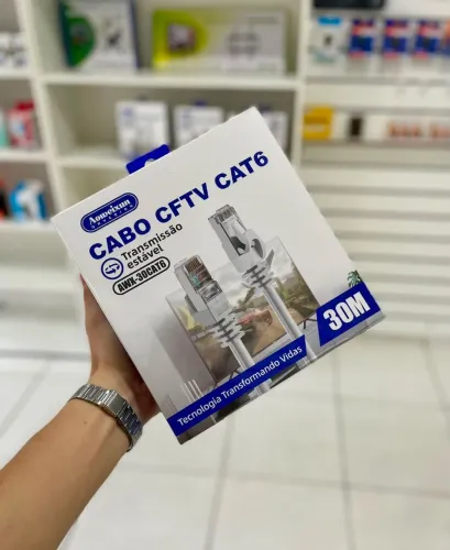 Cabo de rede cat6 - 30 metros (fazemos entregas)