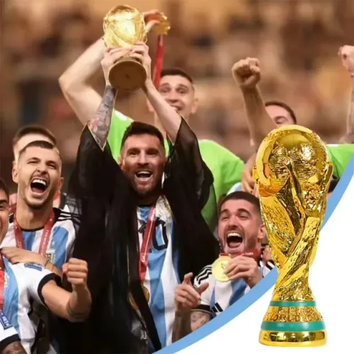 Taça Copa Do Mundo EUA, Canadá e México  Fifa 2026 tamanho real 36cm - Nova na caixa