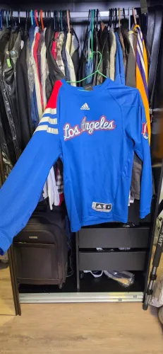Rara Camisa Los Angeles CLIPPERS manga comprida