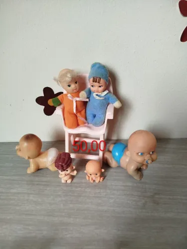 Mini bonequinhas vintage 