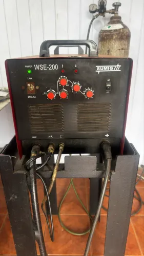 Máquina De Solda Inversora TIG AC/DC Sumig Lion 200 Alumínio