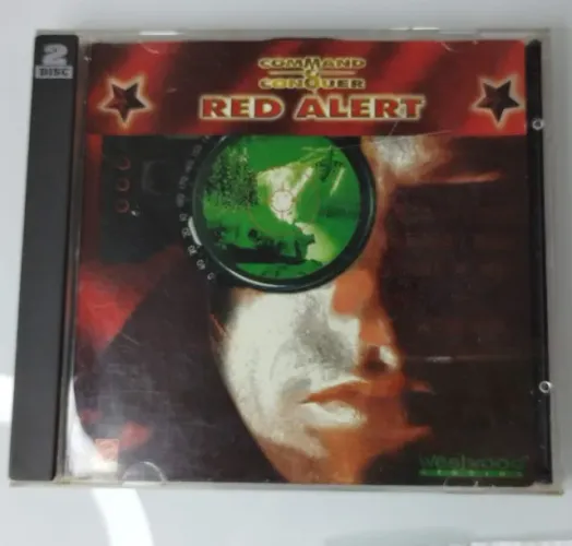 Command & Conquer: Red Alert (PC) - Mídia Física Original - Item de Colecionador