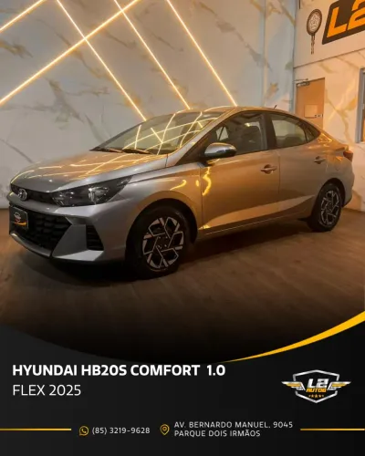 Hyundai HB20S Comfort 1.0 Flex 12V Mec. 2025