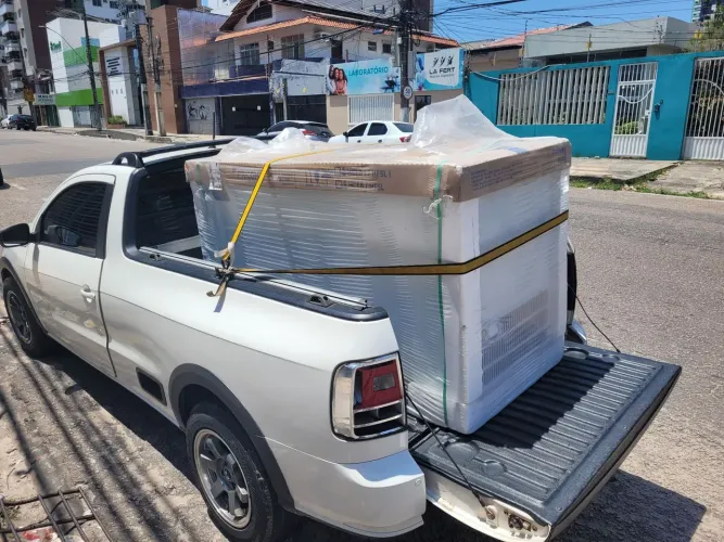 FRETE DE FREEZER, GELADEIRA, CAMA, SOFÁ, MÁQUINA DE LAVAR ETC...
