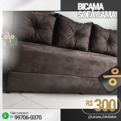 Sofá cama ( Bicama) três em um !