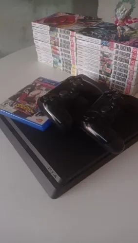 PS4 Slim 1TB + 1 Controle - ( Testado / Funcionando )