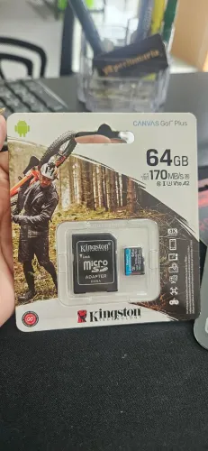 Cartão de memória 64GB micro