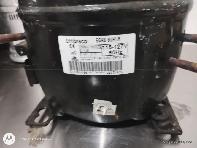 Motor de geladeira semi-novo
