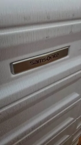 Samsonite M - mala média rígida - Branco
