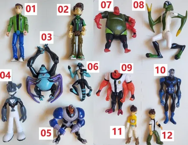 BONECOS BEN 10
