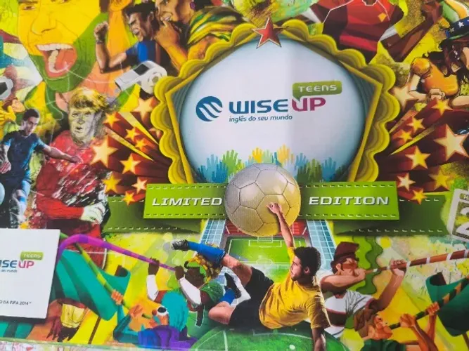 Curso Inglês Completo Livros WiseUp Teens Edição Limitada