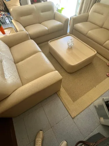 Jogo de 3 sofás