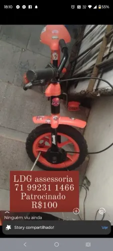 Bicicleta infantil