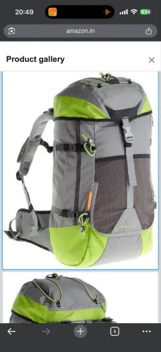 Mochila de Trekking Quechua Forclaz 40L - Excelente para Trilhas, Camping e Viagens