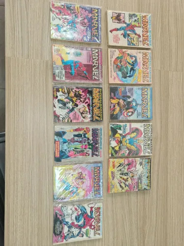 Coleção superalmanaque Marvel 1 ao 11
