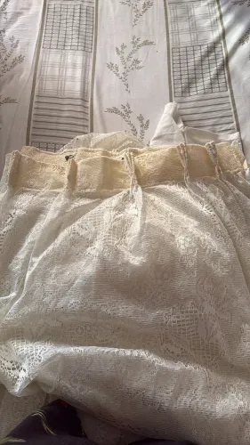 Cortina de Renda para Sala de Jantar