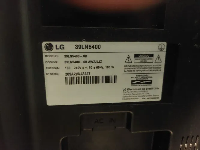 TV LG 39 PARA CONSERTO / PEÇAS 