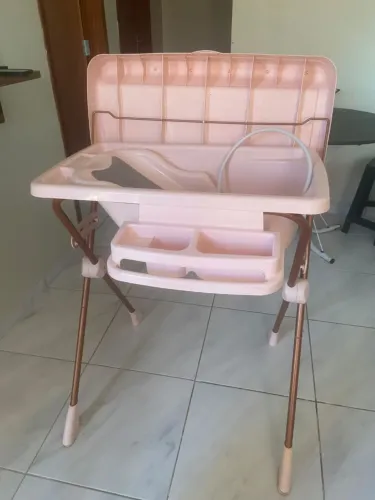 Banheira com trocador