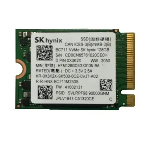 SSD Nvme M2 128gb SK Hynix BC711