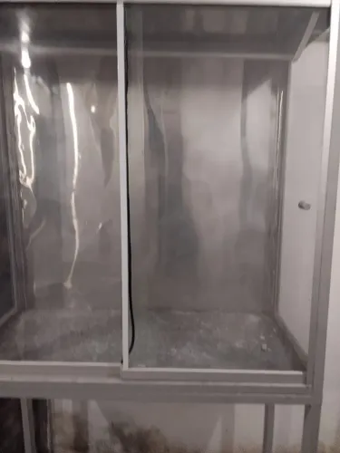 Expositor para carne de sol