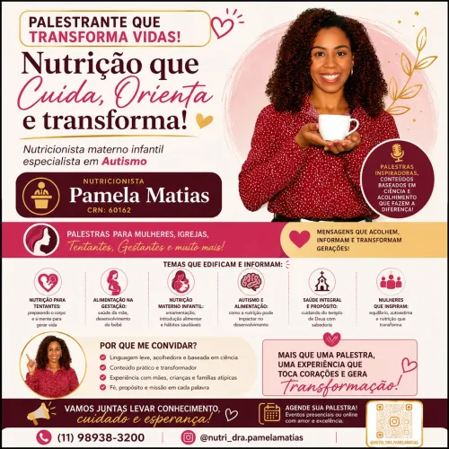 Palestra para igrejas congresso e Eventos Femininos 