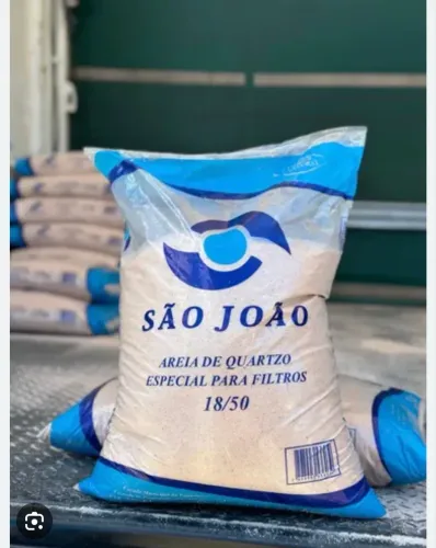Areia de filtro de piscina