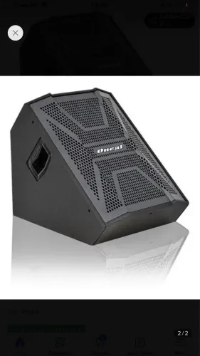 caixa monitor retorno passiva profissional 15 oneal opm1315x cor preto 900,00