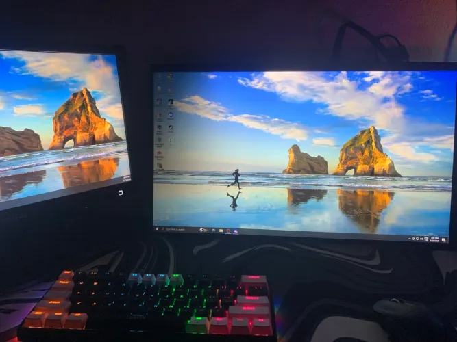 Pc gamer completo dois monitor leia a descrição
