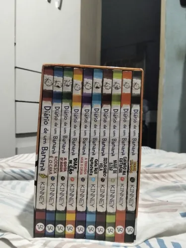 BOX DE 10 LIVROS DIÁRIO DE UM BANANA