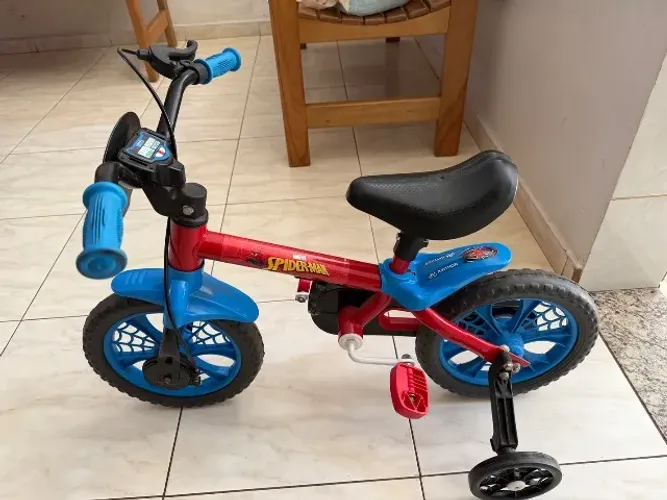 Bicicleta Homem Aranha Aro 12