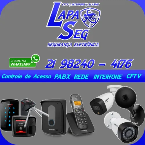 Instalação de Câmeras Interfone PABX Fechadura Eletrônica CFTV câmera Wi-fi 