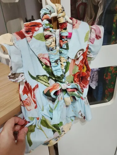 Body bebê flora minha