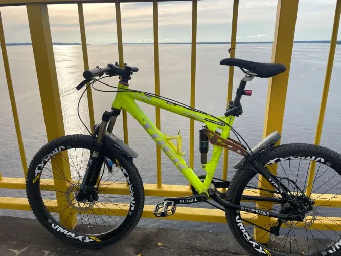 Bike full suspension 