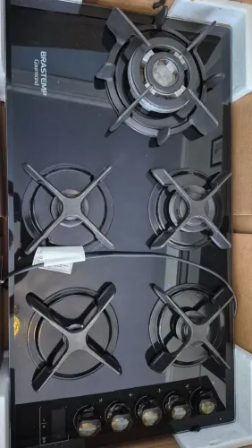 Fogão Cooktop Brastemp Gourmet 5 bocas