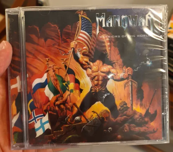 CD Manowar - Warriors of the World (Novo / Lacrado)