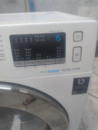 Lava e seca Samsung
