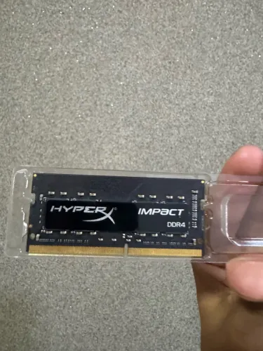 Memória  RAM 8gb HyperX Impact DDR4 SODIMM