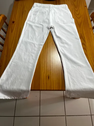 Calca jeans branca Zara