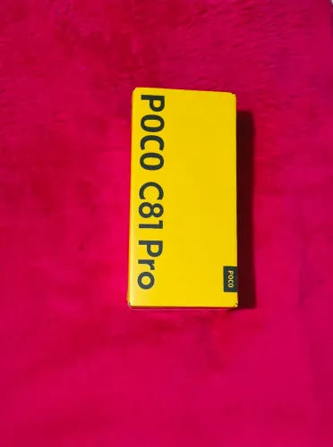 Celular xiomi poço c81 pro 