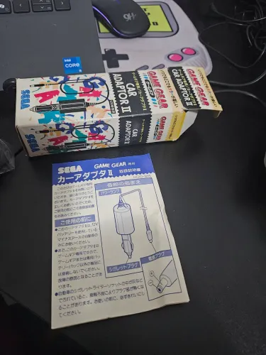 Acessorio game gear car adaptor no estado!