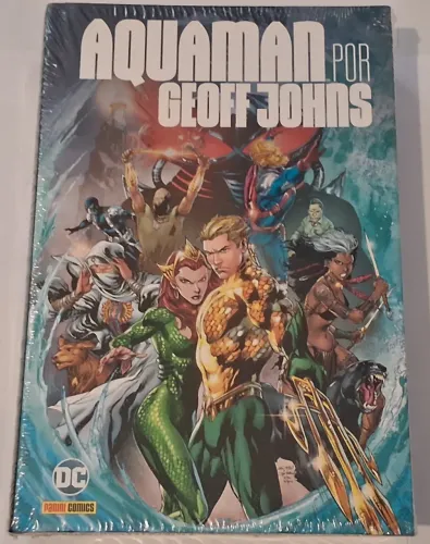 Omnibus Panini Aquaman Geoff Johns Lacrado
