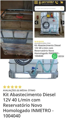 Kit combustível
