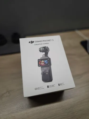 DJI Osmo Pocket 3 Creator Combo + Brindes (Oportunidade)
