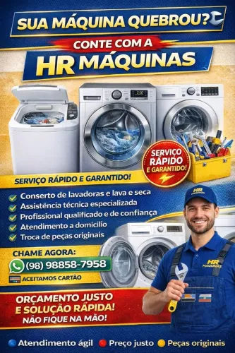 Consertos de máquinas de lavar 