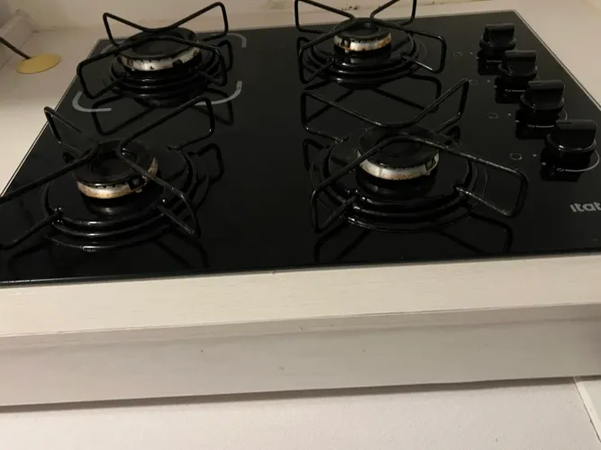 Cooktop Philco 4 bocas e mangueira de gss